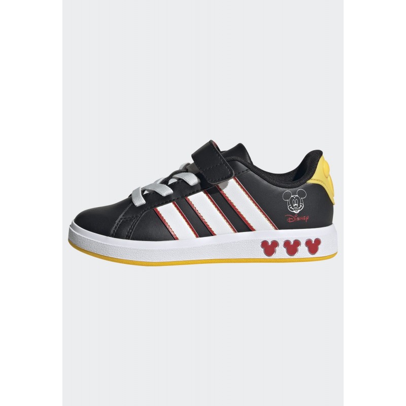 adidas Kids' Disney Mickey Mouse Grand Court Shoes - Black
