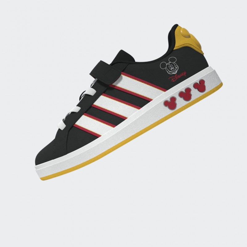 adidas Kids' Disney Mickey Mouse Grand Court Shoes - Black