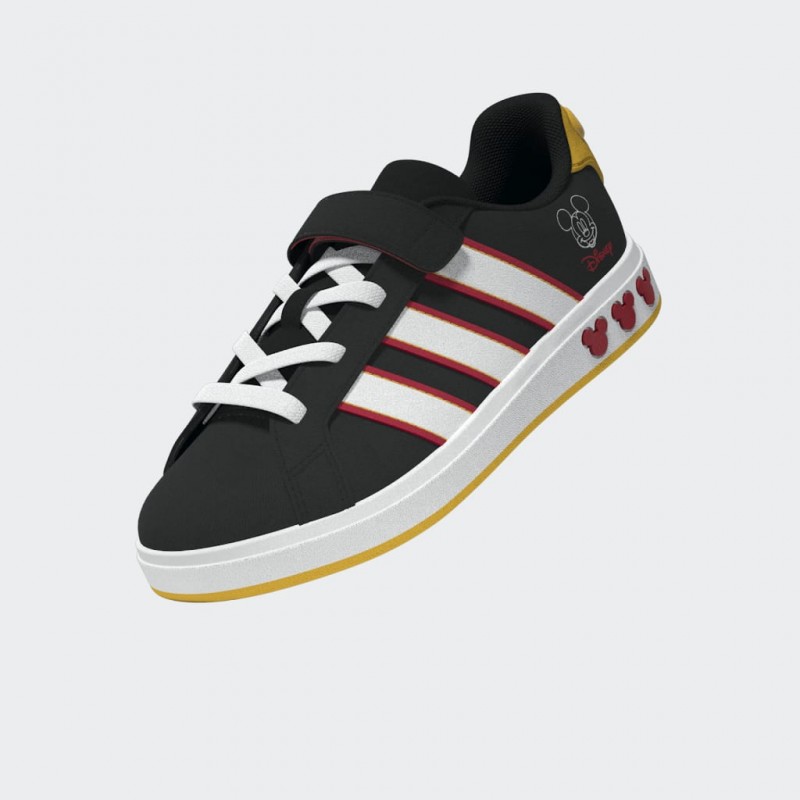 adidas Kids' Disney Mickey Mouse Grand Court Shoes - Black
