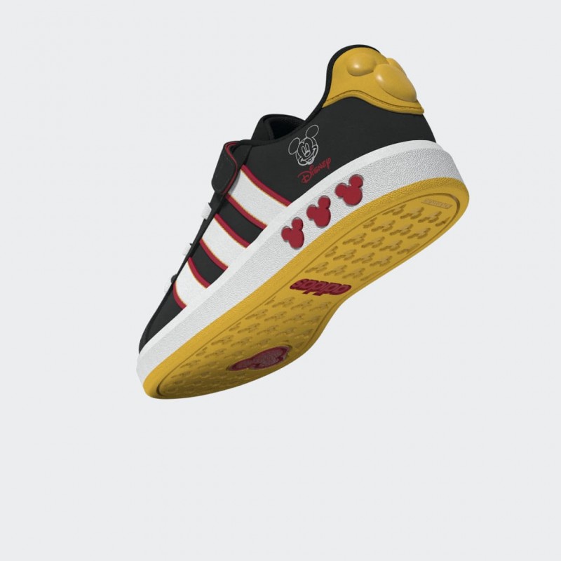 adidas Kids' Disney Mickey Mouse Grand Court Shoes - Black