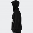 adidas Mens' Essentials Big Logo French Terry Hoodie - Black
