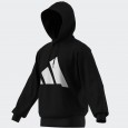 adidas Mens' Essentials Big Logo French Terry Hoodie - Black