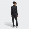 adidas Womens' Essentials 3-Stripes Track Suit - Black
