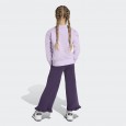 adidas Kids' Girl Fleece Jogger Set - Purple