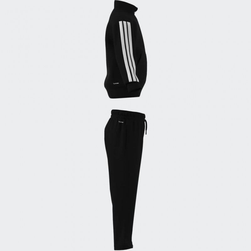 adidas Kids' Unisex Essentials Climacool Track Suit - Black