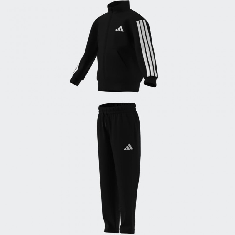 adidas Kids' Unisex Essentials Climacool Track Suit - Black