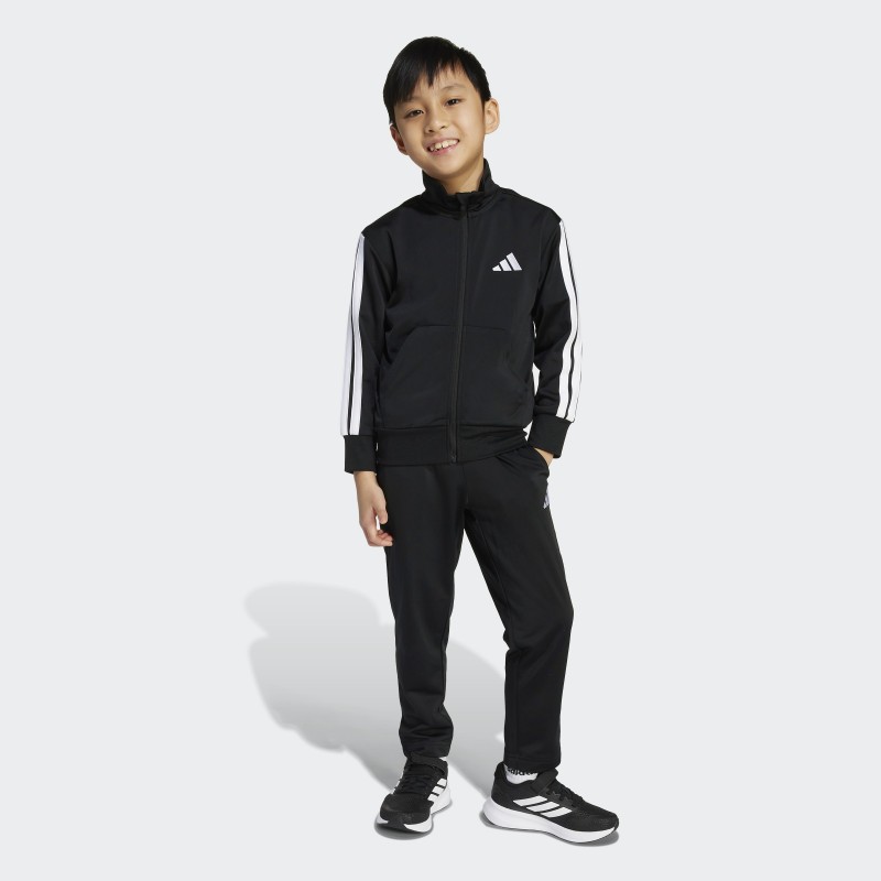 adidas Kids' Unisex Essentials Climacool Track Suit - Black