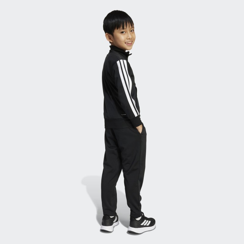 adidas Kids' Unisex Essentials Climacool Track Suit - Black