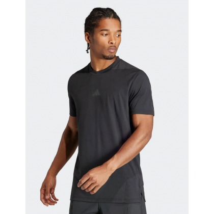 adidas Men's Designed for Training Workout Tee-Black