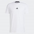 adidas Men's Designed for Training Workout Tee-White
