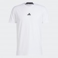 adidas Men's Designed for Training Workout Tee-White