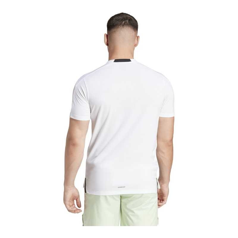 adidas Men's Designed for Training Workout Tee-White