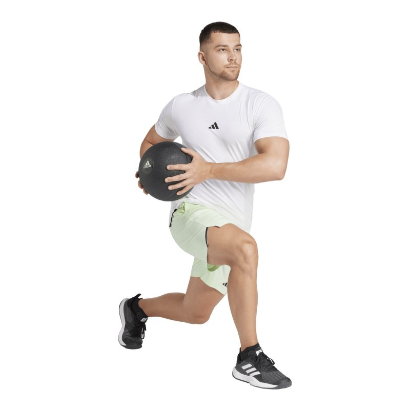 adidas Men's Designed for Training Workout Tee-White