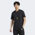 adidas Men's Tennis 3 Rackets Graphic Tee - Black