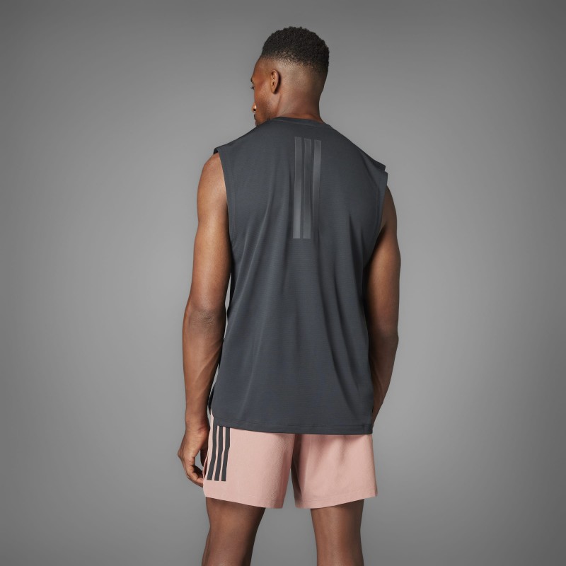 adidas Men's 3-Stripes Power Tank Top - Black