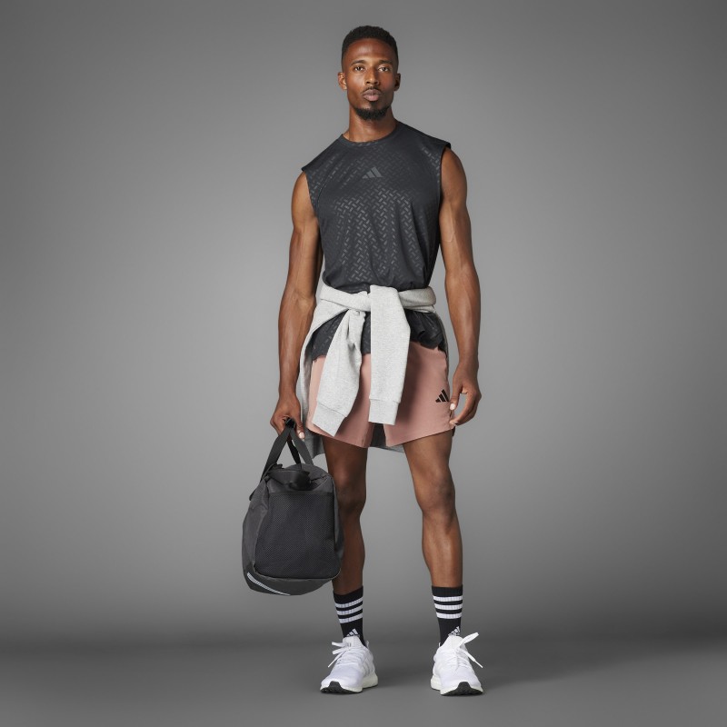 adidas Men's 3-Stripes Power Tank Top - Black