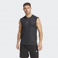 adidas Men's 3-Stripes Power Tank Top - Black