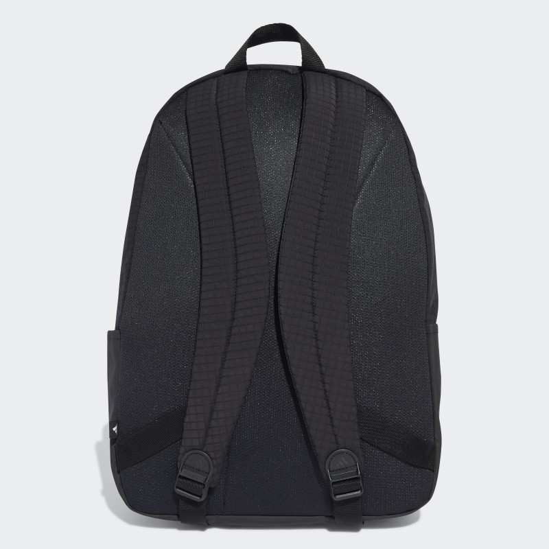 adidas Unisex' Essentials 3 Stripes Backpack - Black