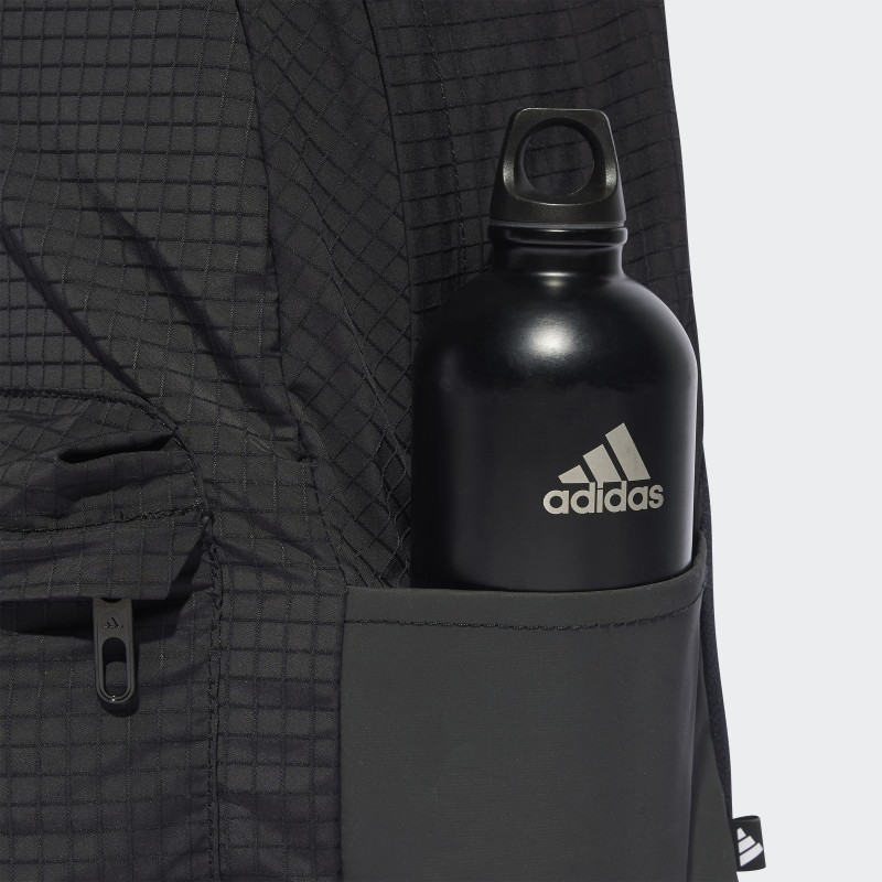 adidas Unisex' Essentials 3 Stripes Backpack - Black