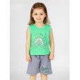 طقم أطفال قطعتين شورت + تيشيريت