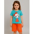 طقم أطفال قطعتين شورت + تيشيريت