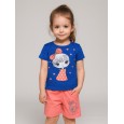 طقم أطفال قطعتين شورت + تيشيريت