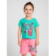 طقم أطفال قطعتين شورت + تيشيريت