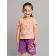 طقم أطفال قطعتين شورت + تيشيريت
