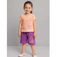 طقم أطفال قطعتين شورت + تيشيريت
