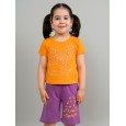 طقم أطفال قطعتين شورت + تيشيريت