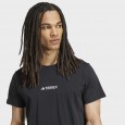 adidas Mens' Terrex Signature AOP Graphic Tee - Black