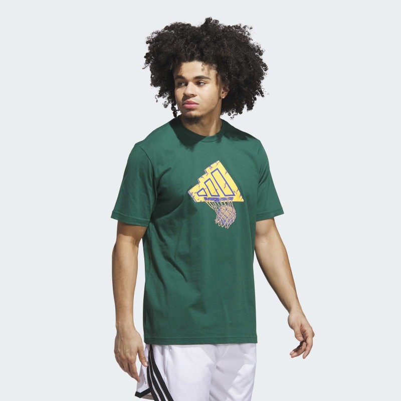 adidas Mens' Got Your Back Graphic Tee - Green
