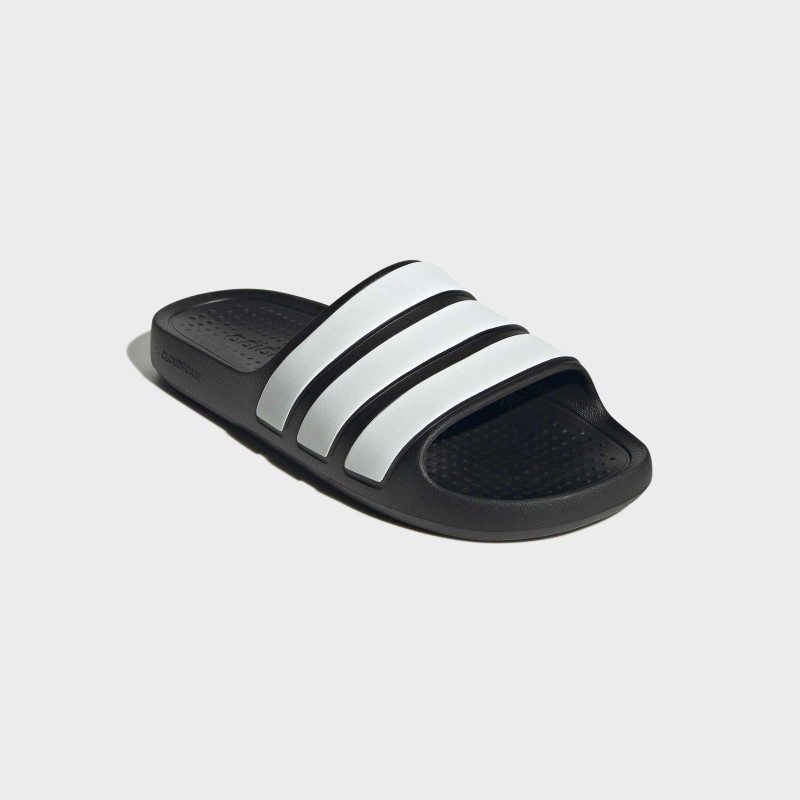 adidas Mens' Adilette Flow Slides - Black