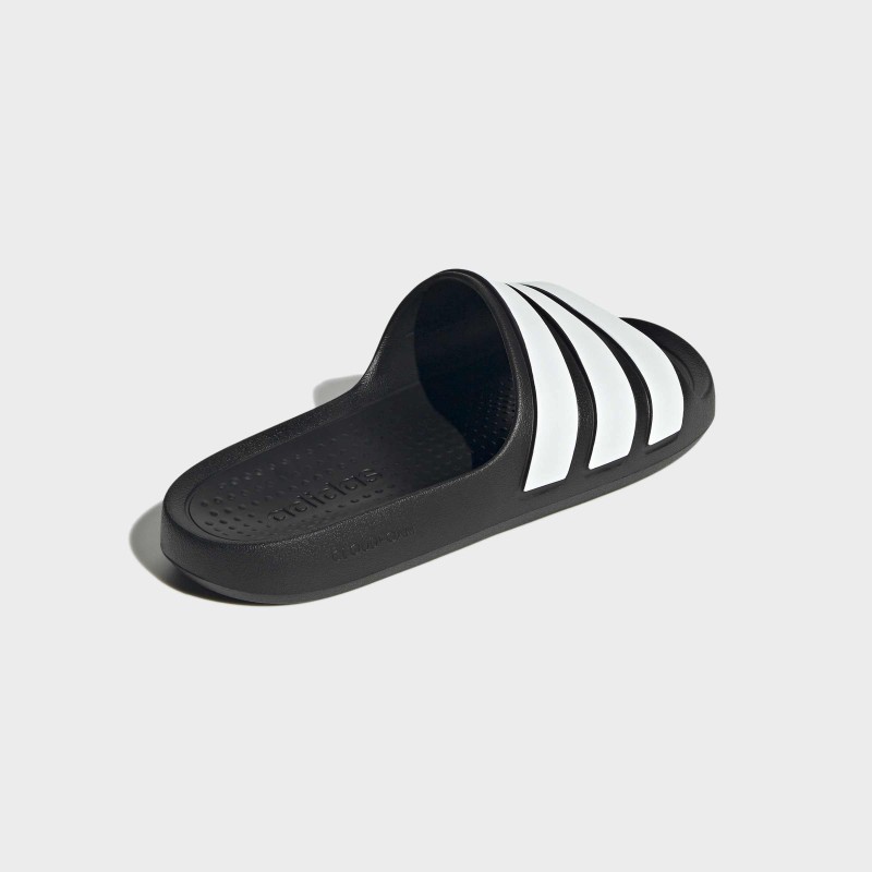 adidas Mens' Adilette Flow Slides - Black