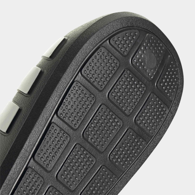 adidas Mens' Adilette Flow Slides - Black