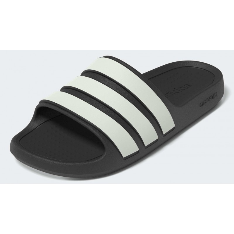 adidas Mens' Adilette Flow Slides - Black