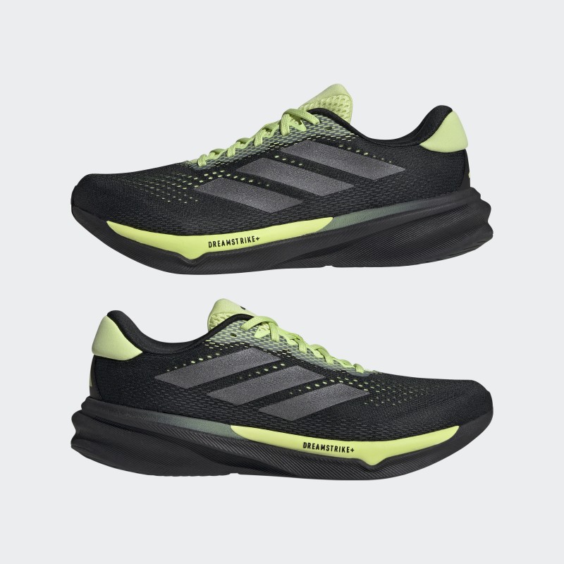 adidas Mens' Supernova Stride 2 Running Shoes - Black