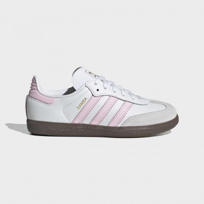 adidas Kids' Girls' Samba OG Shoes - White
