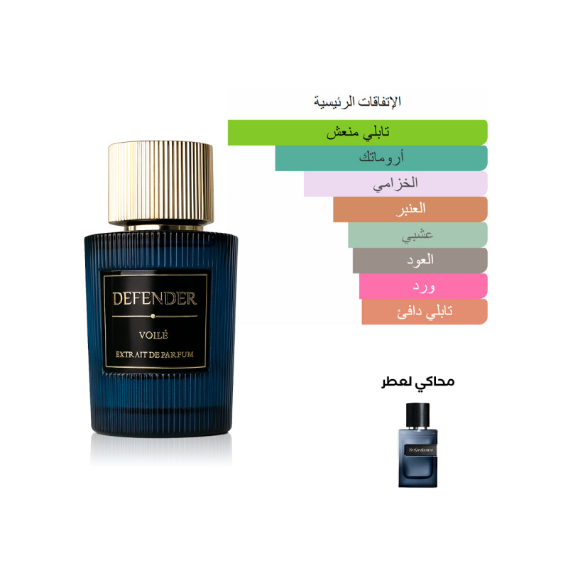 DEFENDER VOLLE Extrait De Parfum By DUMEL PARIS for Men 100ML