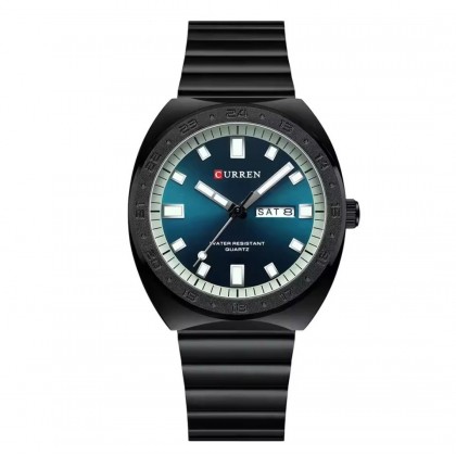 ساعه CURREN رجالي لون اسود