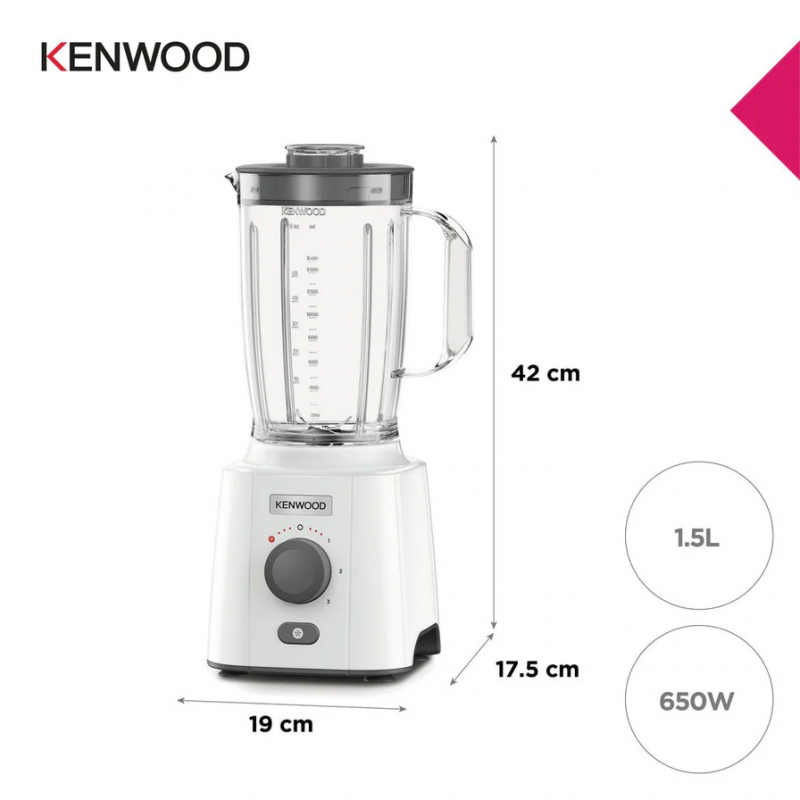 Kenwood BLP41.C0WH Blend X Fresh 2 Litres Mixer Chopper 650W