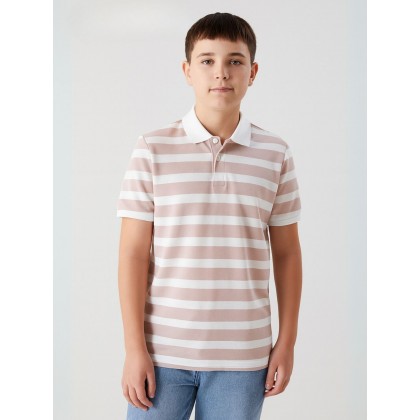 تيشيرت ولادي  مع قبة مخطط