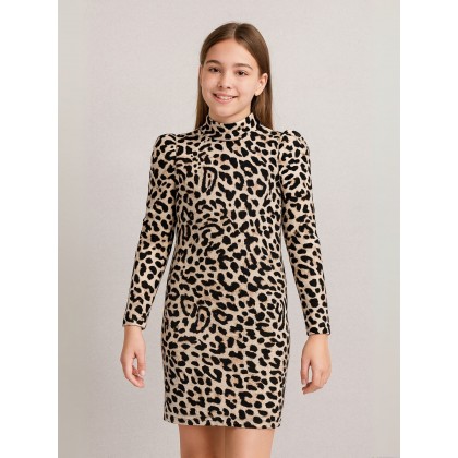 فستان بناتي الوان النمر