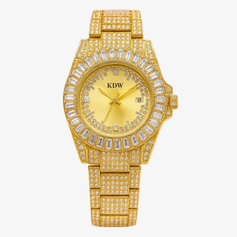 ساعات KDW يوني men&woman لون ذهبي