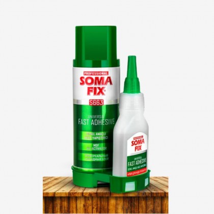 SOMA FIX لاصق قوي سوبر جلو مع منشف MDL