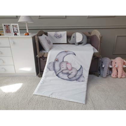 مفرش 70/110 حيوانات فيل