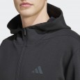 Adidas Mens' Designed for Training Full-Zip Track Jacket - Black