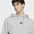 Adidas Mens' Essentials Feelcozy Fleece Hoodie - Grey