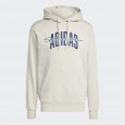Adidas Mens' Collegiate Script Graphic Sweatshirt - Beige