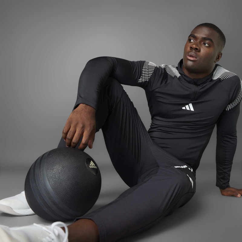 Adidas Mens' Designed-for-Training Adistrong Pants - Black
